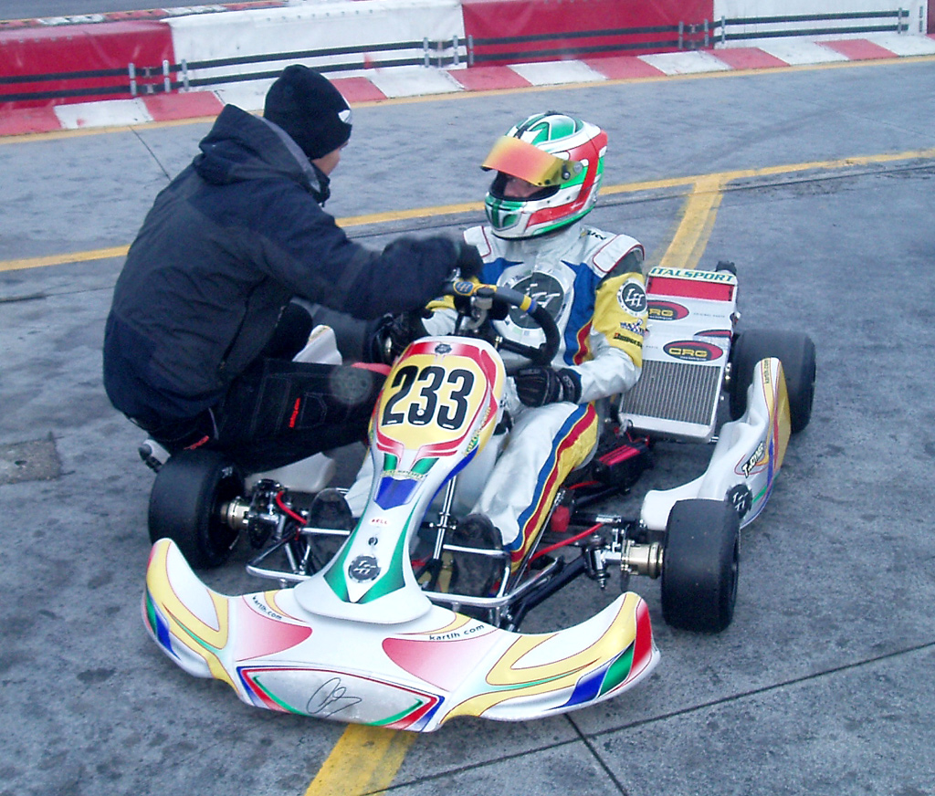 Christian Sørensen føler sig godt til rette i den nye LH-kart.
(Foto: Åge Keseler Kirketerp)